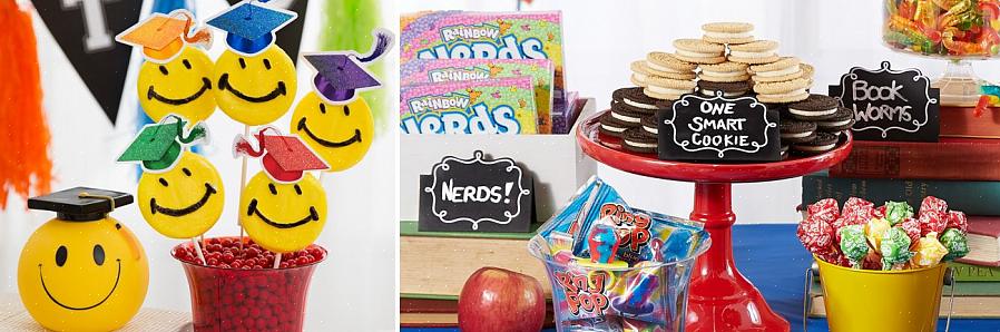 En avgangsfest med et vennskapstema feirer båndene barna dannet med sine første skolevenner