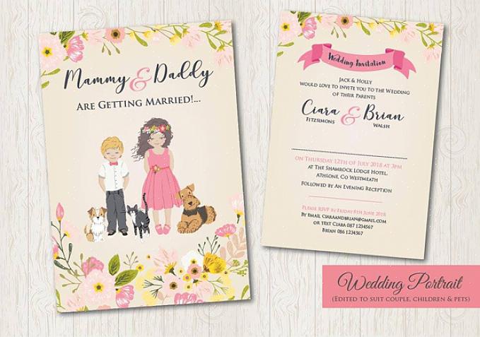 Gjør barna komfortable under vielsen