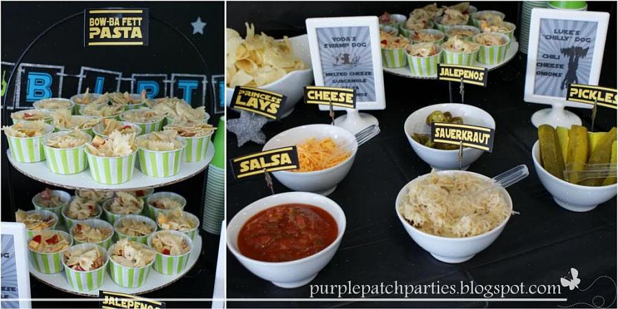 For å feire visning av Star Wars-filmene