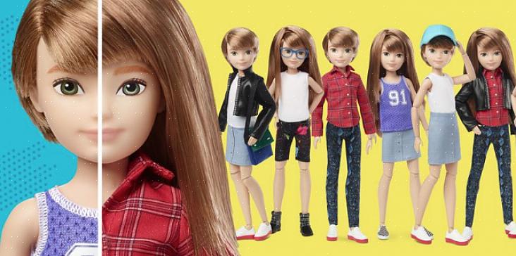 Og har designet morsomme guttedukker i flere tiår