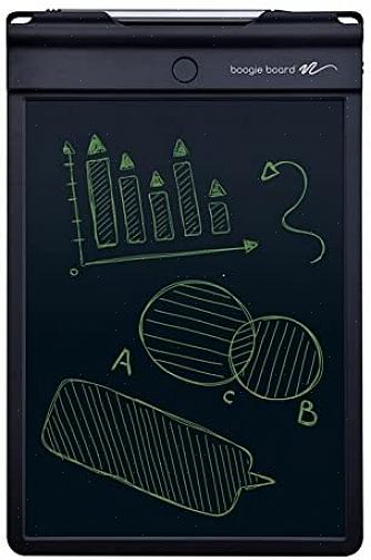 Boogie Board Jot 8,5 har en veldig tynn LCD-skjerm