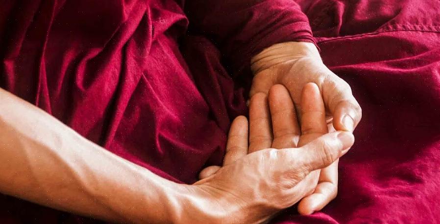 Den beste feng shui-plasseringen for et bilde av Buddha som lager vitarka-mudraet er på hjemmekontoret