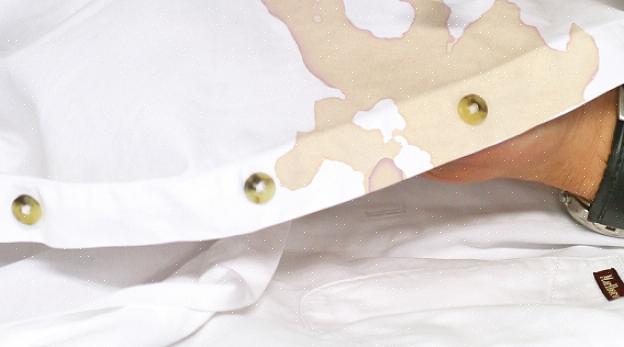 For å virkelig fjerne gamle kaffeflekker