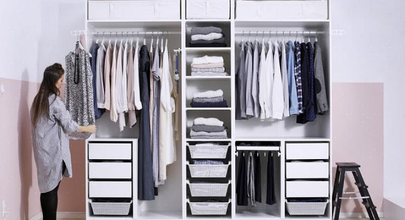 Oppbevar støvlene du bruker sjeldnere