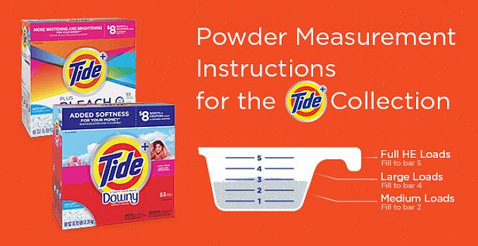 Bare HE-vaskemiddel skal brukes i en HE-vaskemaskin fordi det er et lavt skummende