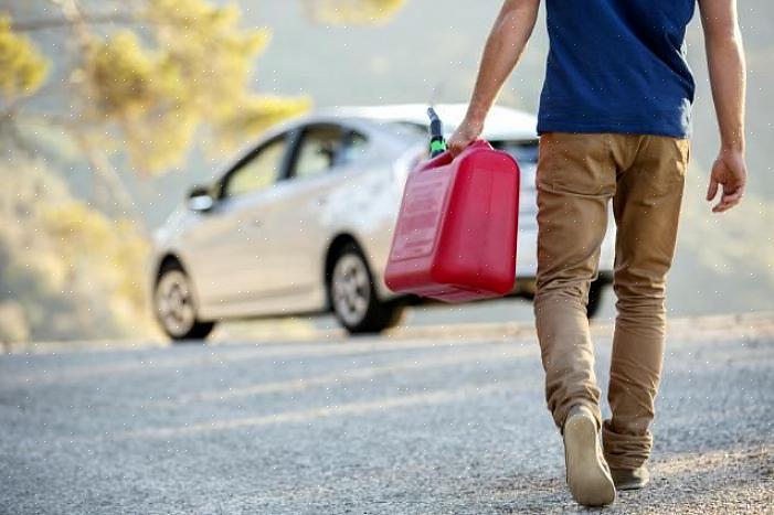 Diesel eller oppvarming av drivstoff flekker