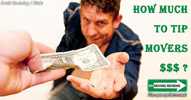 Hvor mye å tipse movers