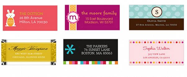 Kan gratis adresseetiketter være en livredder