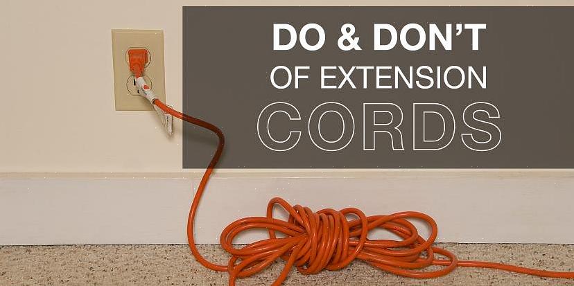 Dette er alltid jordede skjøteledninger som inkluderer en tredje ledning