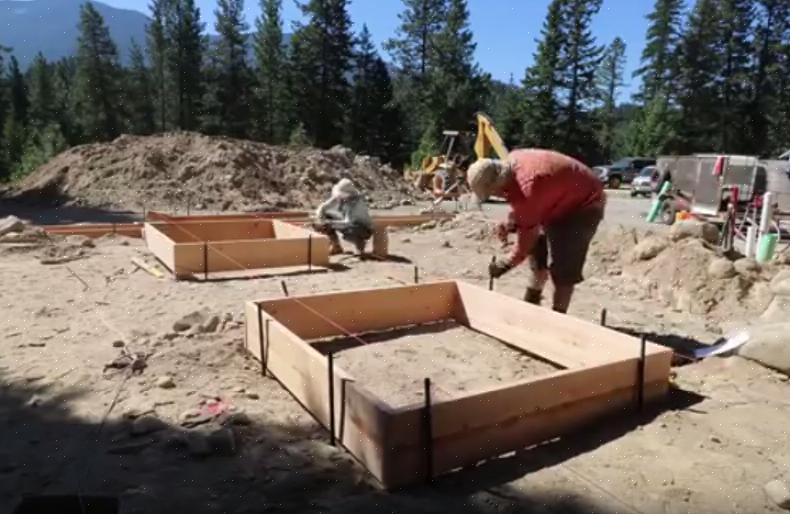 Må du helle en betongfot