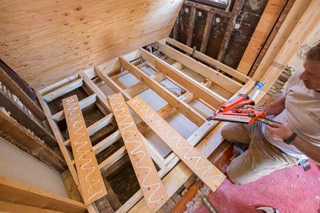 Men hvis takene er innrammet med 2 x 6s eller 2 x 8s