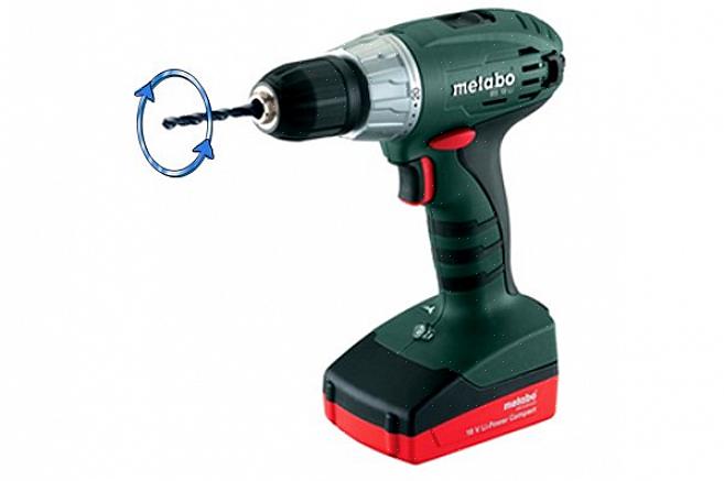 For borekroner vil tallene på oppbevaringsboksen angi diameteren på borekronen