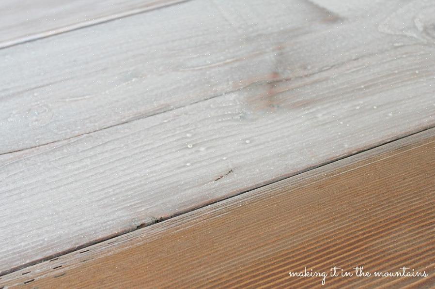 Ekte kalk trenger vanligvis to eller tre strøk