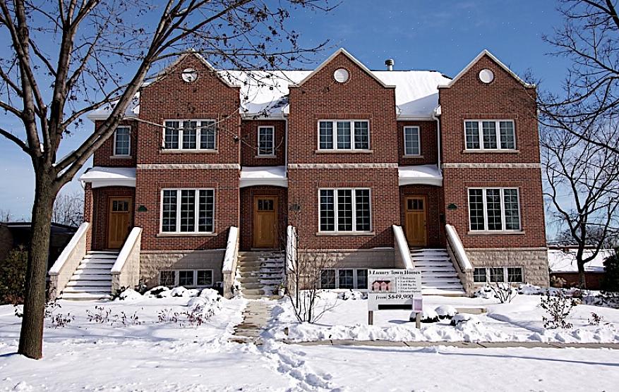 Ditt vinter utendørs hjem kan hjelpe til med å fremheve en stor fortauskant