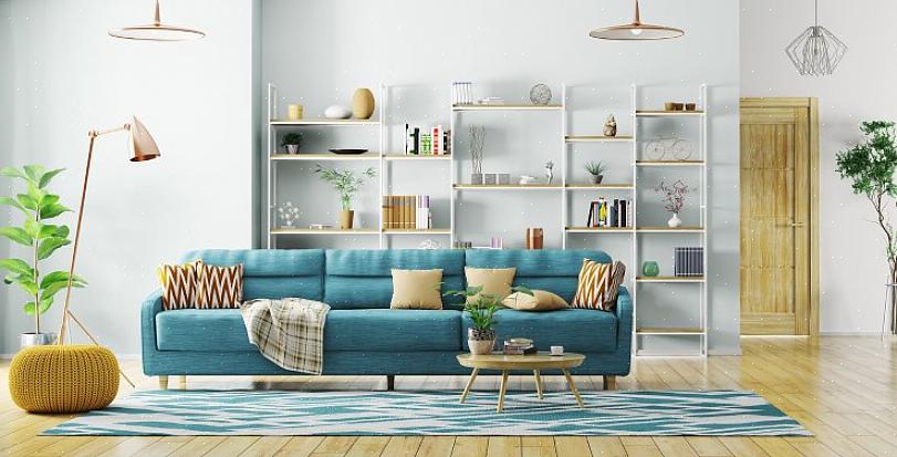 Vindusbehandlinger er en fin måte å tilføre farger til et rom