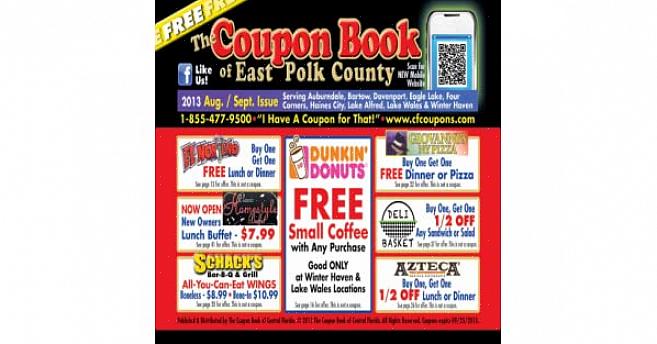 Får du en gratis kupongbok i posten med kuponger de tror du vil bruke