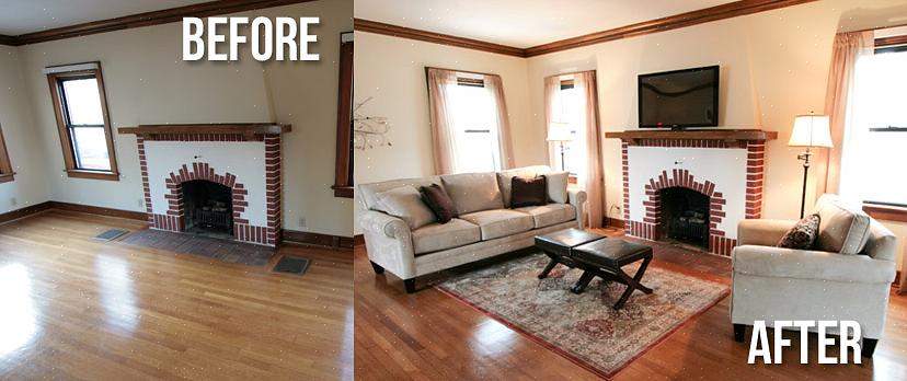 Ta iscenesettelsen av hjemmet ditt som en mulighet til å løse opp