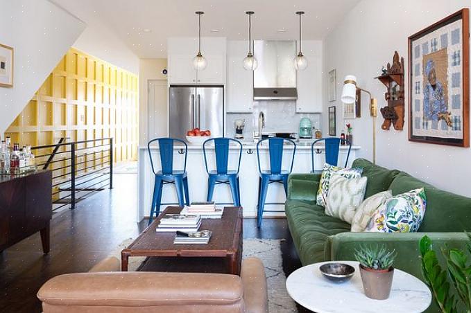 Hjemmet på 640 m2 er et originalt samarbeid i Washington DC