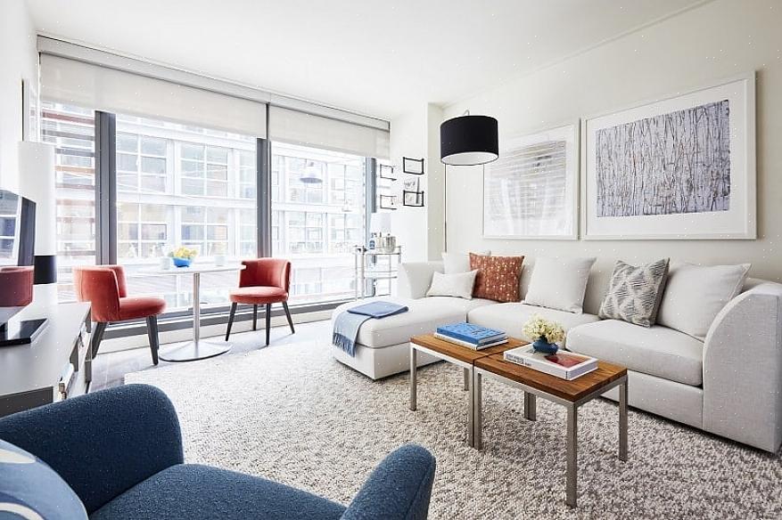 Designer liten plass som bor i Washington DC