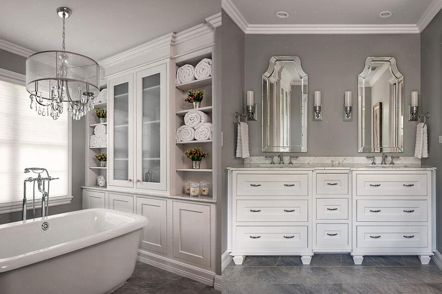 Baderomsmodeller er et flott gjør-det-selv-prosjekt