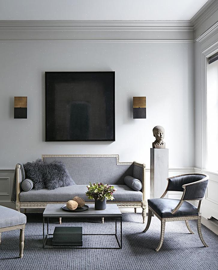 Konstruksjon av teppe kan gjøre en forskjell i stuen