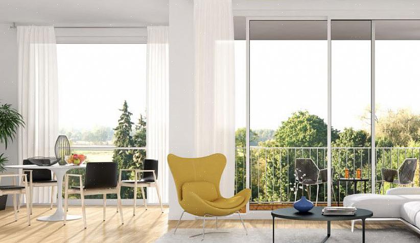 Påfylling av dem med rene gardiner eller en valanse myker opp deres stive utseende