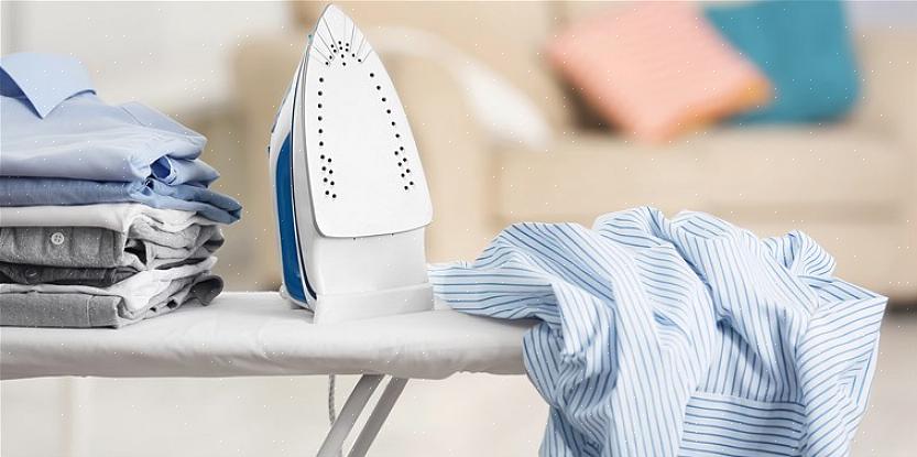 Retningslinjene for stryking begynner lenge før du kommer ut strykejernet