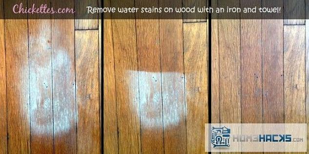 Fjern vann flekker på sidespor