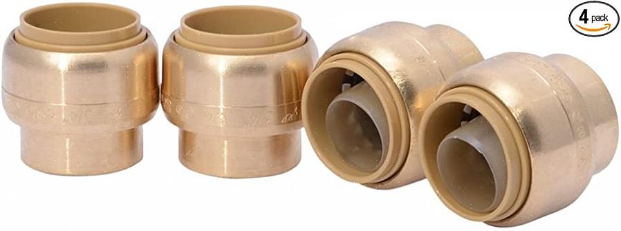 PEX er SharkBite den eneste kontakten som fungerer enten med kobberrør eller PEX-rør