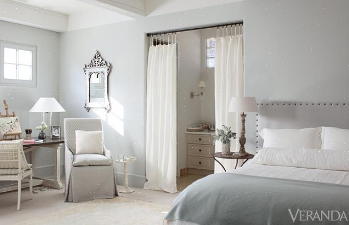 I et mørkt soverom vil den lyse fargen miste intensiteten