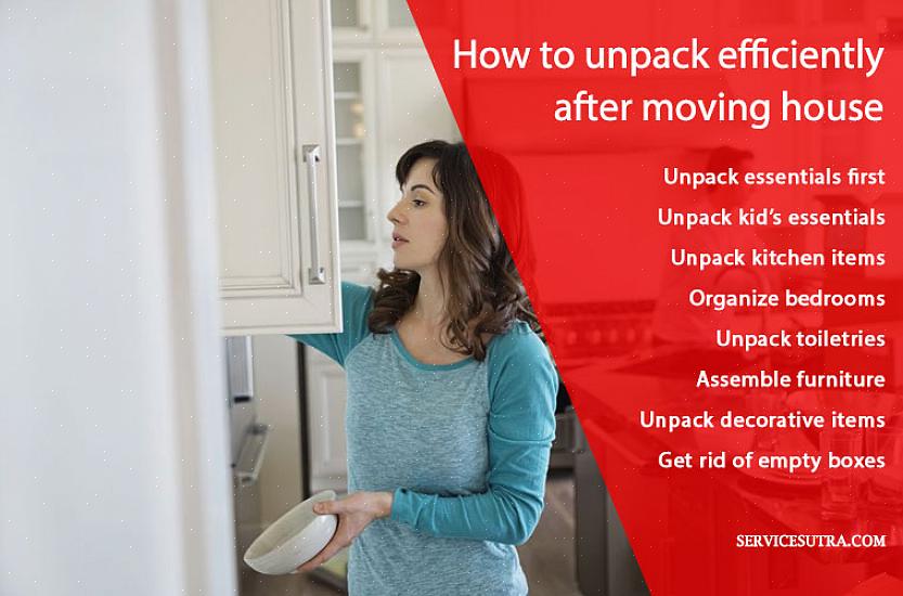 Må du bare pakke ut det du trenger