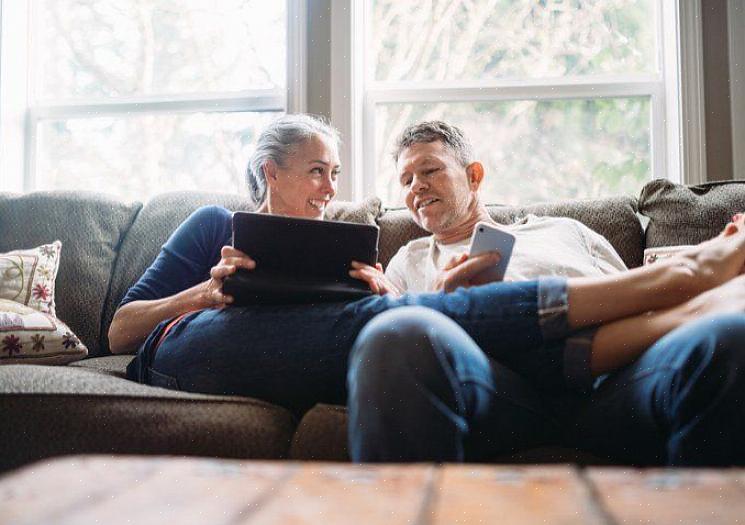 Ordne store møbler først