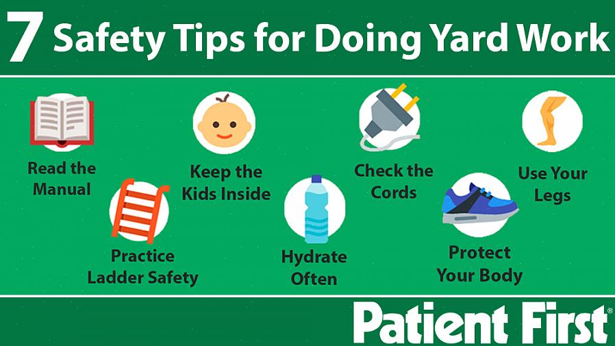 Gardsikkerhetstips som involverer vann