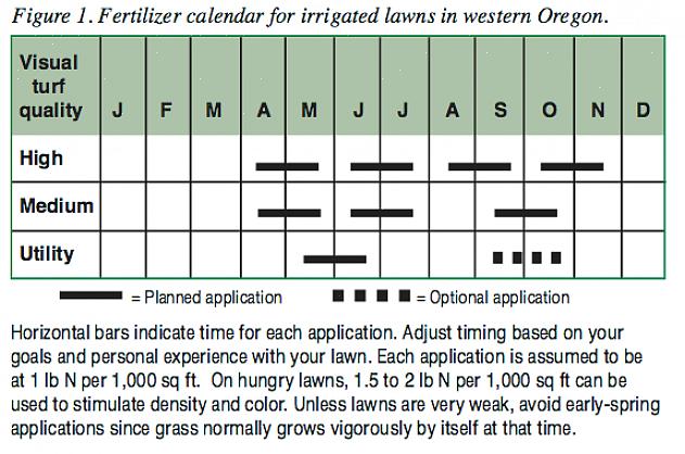 Gjødsling av plener går hånd i hånd med ugressbekjempelse