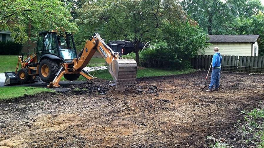 Må du først vite hvor mye skråning du trenger å ha vekk fra husfundamentet