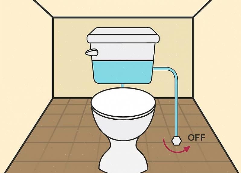 Spyleventilsammenstillingen inkluderer også klaffen som tetter åpningen