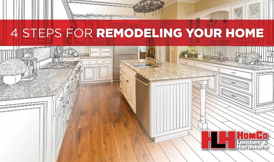 Noen byggherrer liker å installere gulv etter at skapene er installert for å spare penger