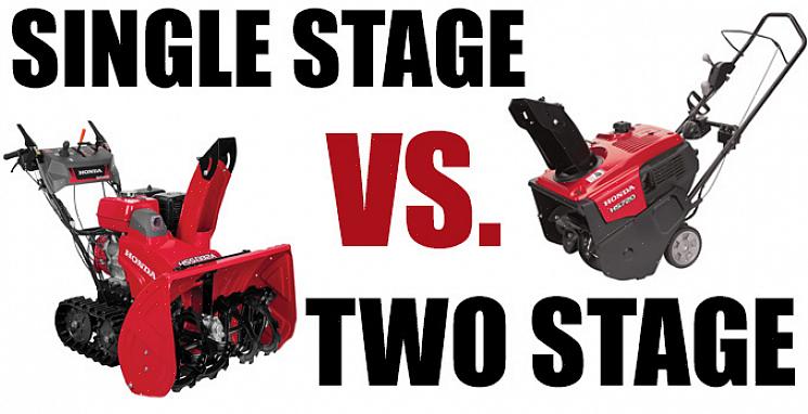 Men med to-trinns gassnøfresere