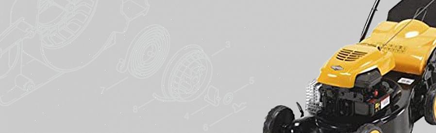 Å klippe plenen for kort skader kronen på planten