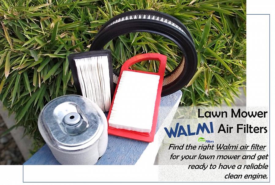 Fjern skruene eller løsne klipsene som fester gressklipperens beskyttelseshylster (dekker) over luftfilteret