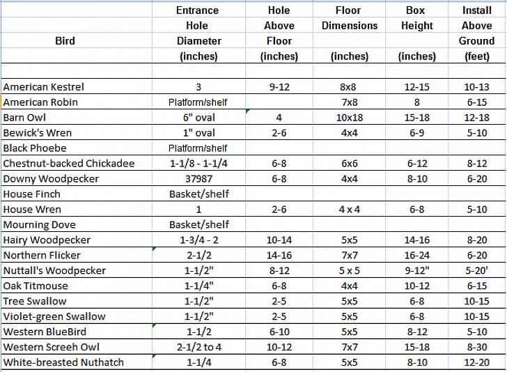 Trygge og komfortable i et fuglehus
