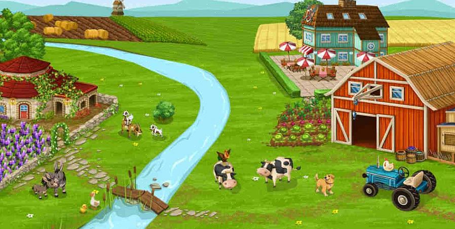 En liten gård som er en virksomhet er veldig forskjellig fra en som er en hobbygård eller til