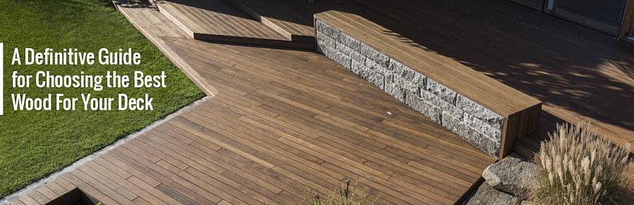 Fordeler Ulemper Red cedar wood deck boards