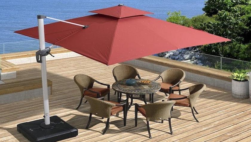 Som også er det materialet du vil se oftest på paraplystolper