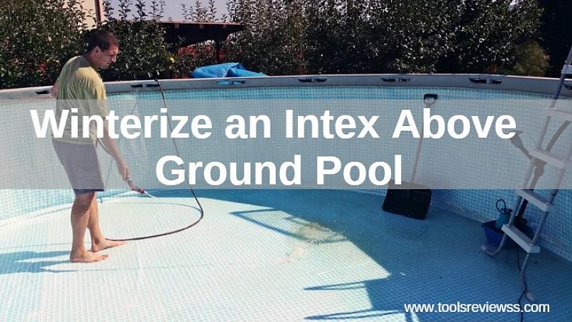 Har du et basseng over bakken som skal være rent