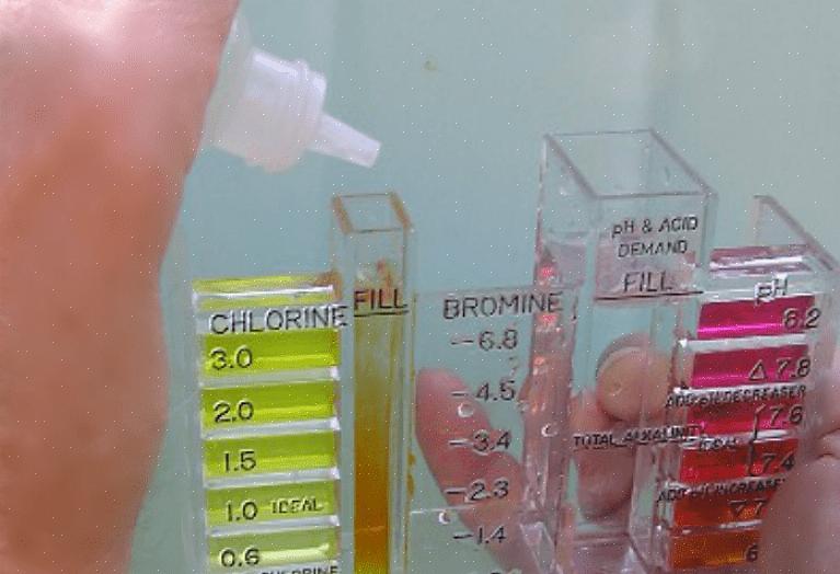 Krever biguanid-teststrimler for å kontrollere rengjøringsnivået