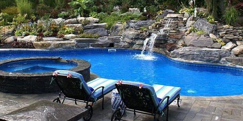 I motsetning til betongbassenger er glassfiberbassenger ferdige