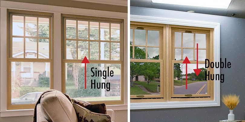 Utvalget av dobbelthengte vinduer fra tre av vindusprodusentene med høyest volum - Andersen