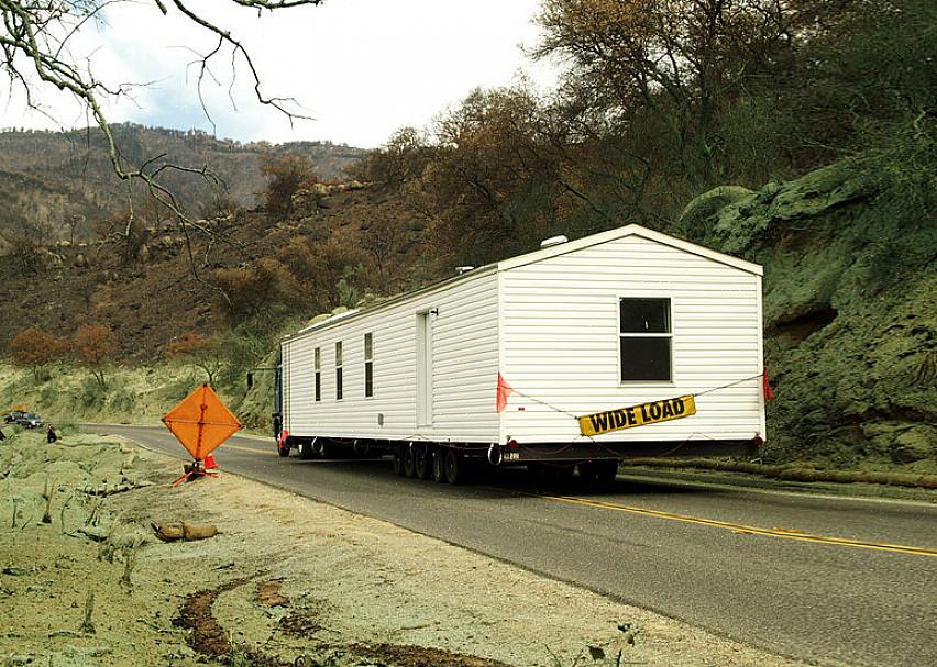 Det produserte hjemforhandleren bruker ofte en form for planløsning til å kjøpe modellhusene på kreditt