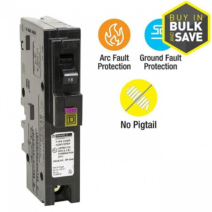 Finn deretter den hvite nøytrale ledningen fra kretsen